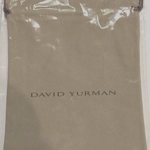 David Yurman Large Suede Jewelry Pouch